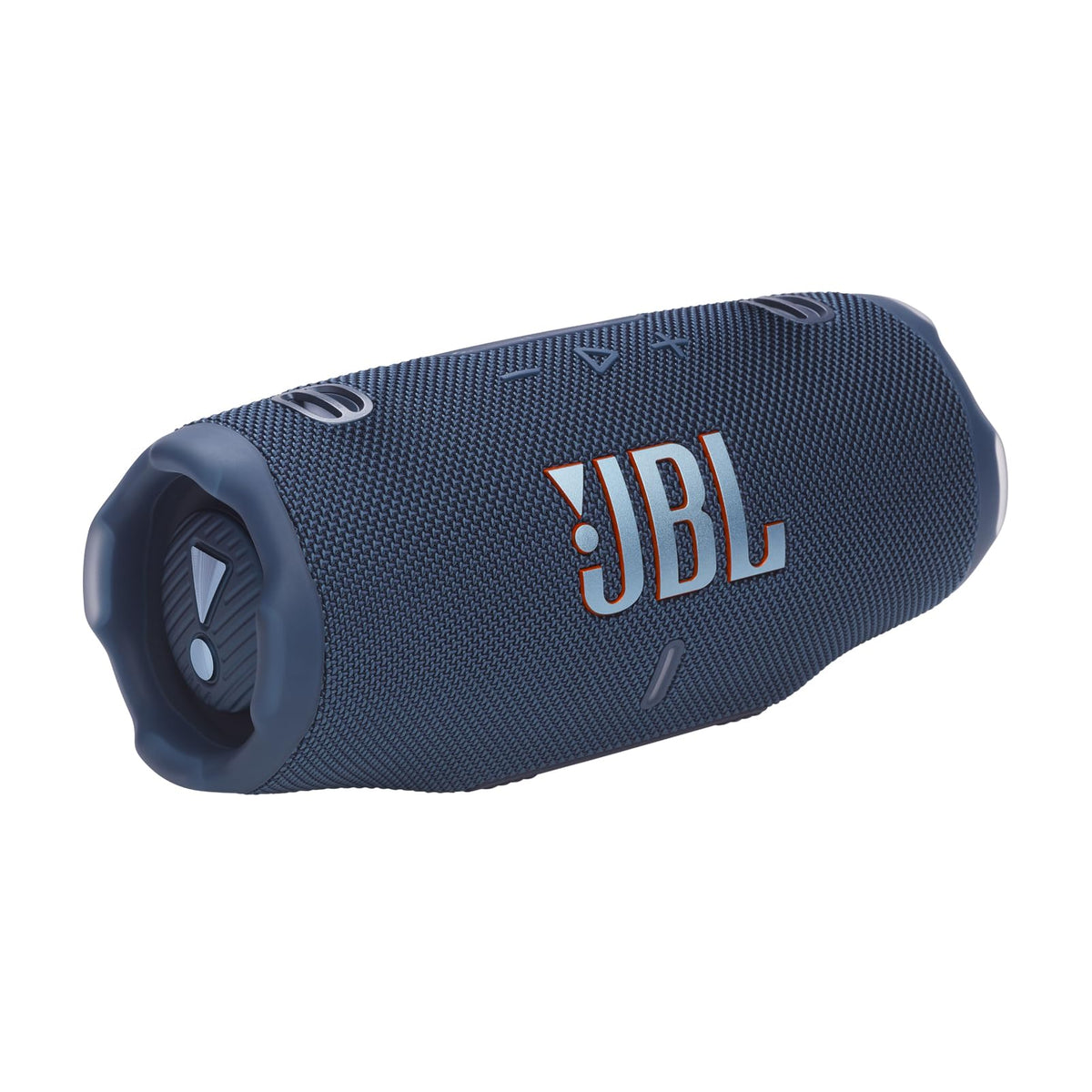 JBL Charge 6 Portable Waterproof Speaker with Powerbank and Strap - Black (Renewed)