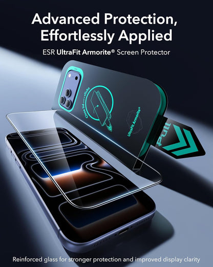 ESR 3 Pack for iPhone 17 Pro Max Screen Protector, Armorite