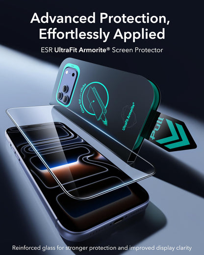 ESR 3 Pack for iPhone 17 Pro Max Screen Protector, Armorite