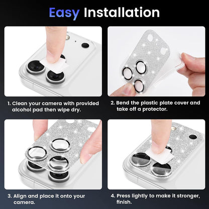 Tensea for iPhone 15 Pro Max/iPhone 15 Pro Camera Lens Protector