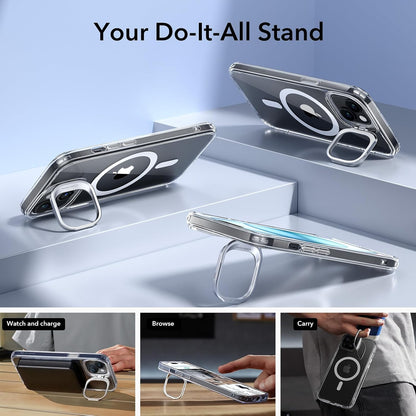 ESR Classic Hybrid for iPhone 18 Pro Max/17 Pro Max Case with Flex Stand