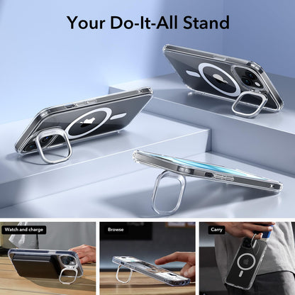 ESR Classic Hybrid for iPhone 18 Pro Max/17 Pro Max Case with Flex Stand