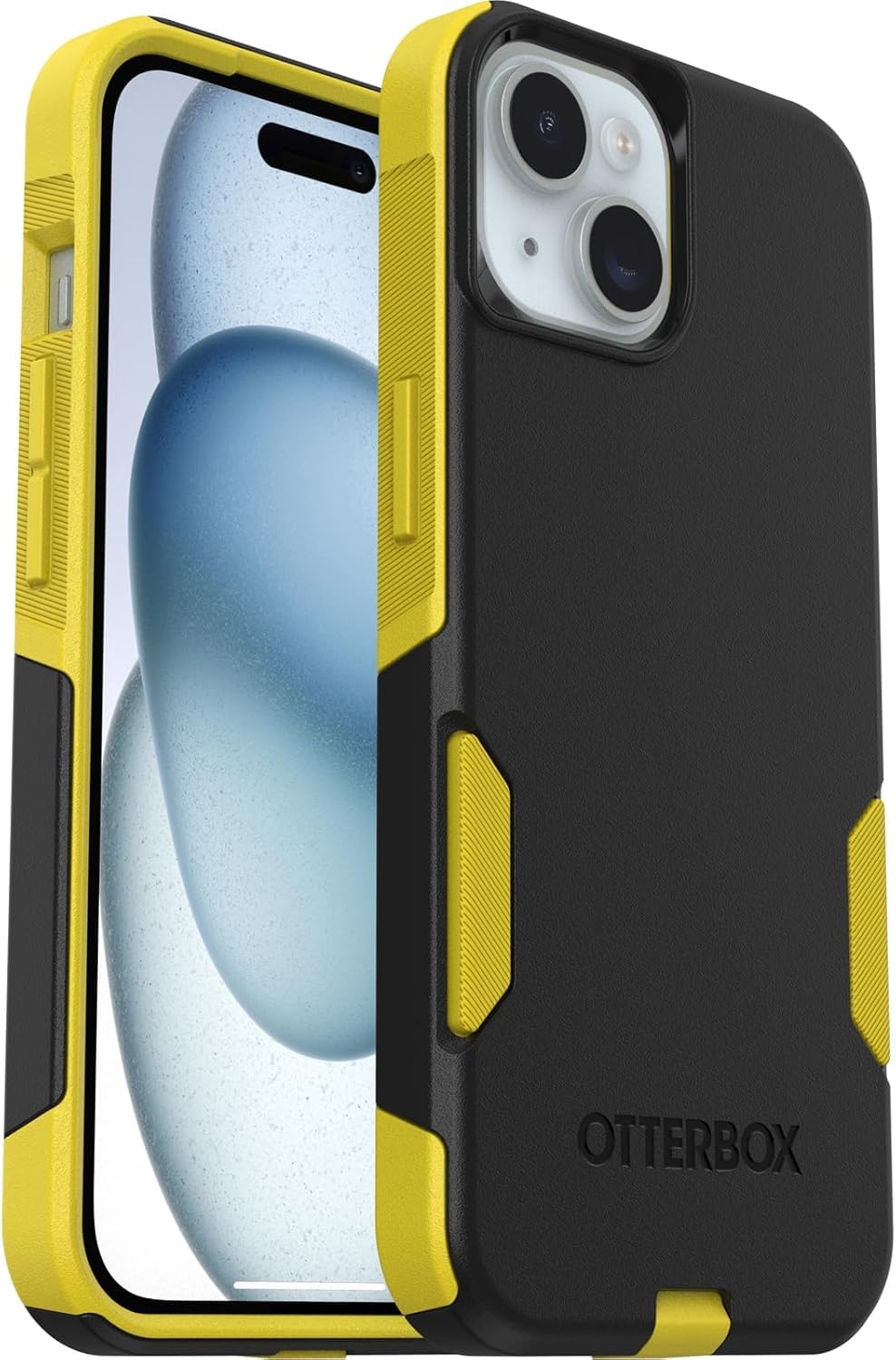 OtterBox iPhone 17e, 16e, 15, 14, & 13 Commuter Series Case - Black, Slim & Tough, Pocket-Friendly, with Port Protection - Thin & Protective iPhone Case, Dual-Layer, Impact Absorbing iPhone Case