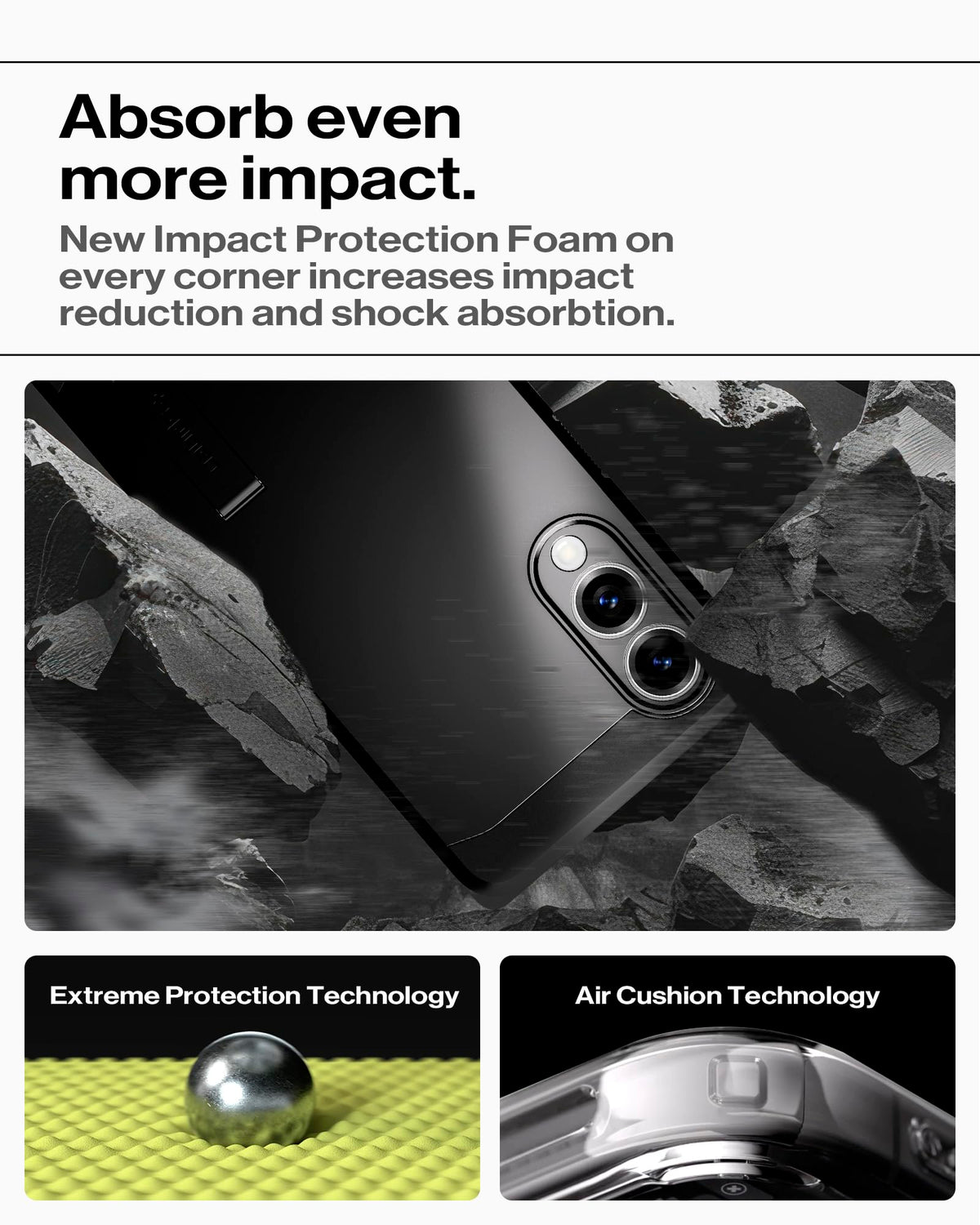 Spigen for Galaxy S26 Case, Tough Armor MagFit [Kickstand] [Compatible with MagSafe] [Military-Grade Protection] - Black