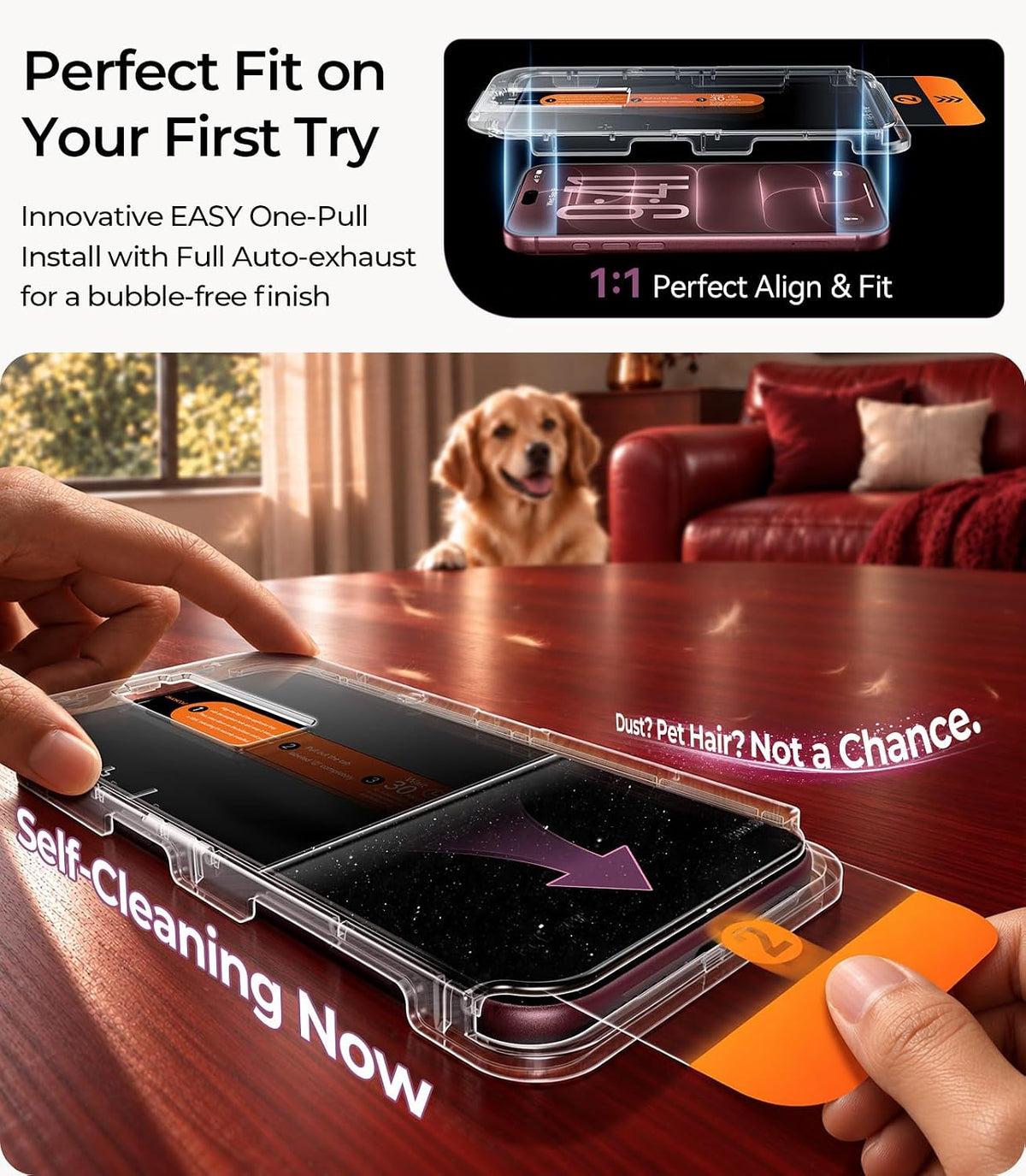 DIMONCOAT Top 9H++ 2 Pack for iPhone 17 Pro Privacy Screen Protector 6.3''
