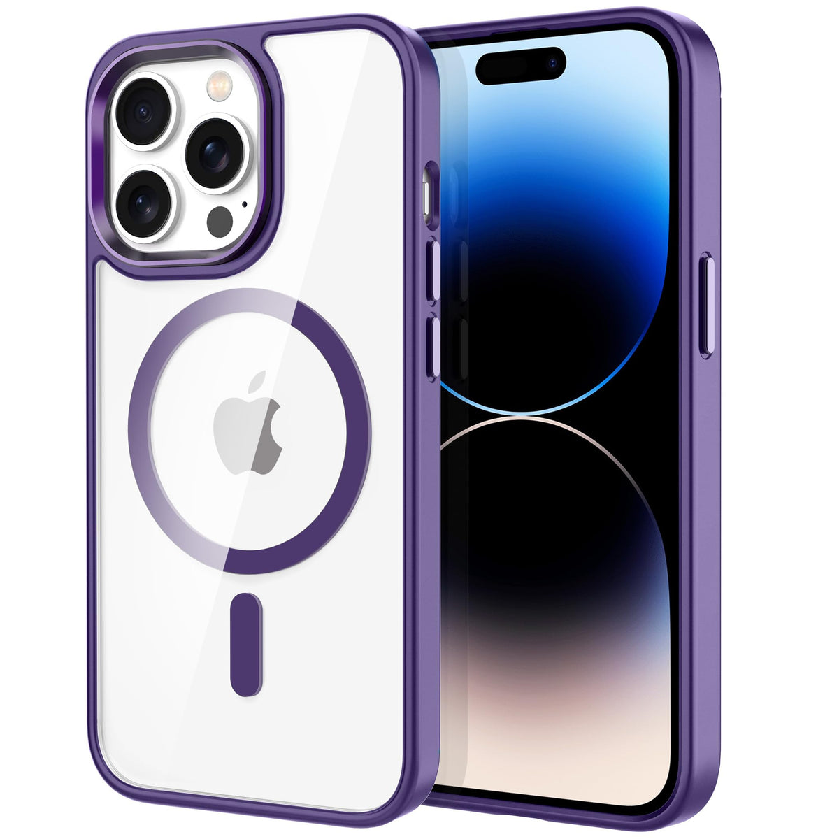 CACOE Magnetic Case for iPhone 17 6.3 inch, Light Purple