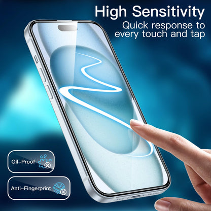 JETech Screen Protector for iPhone 18 Pro Max/17 Pro Max, 3-Pack