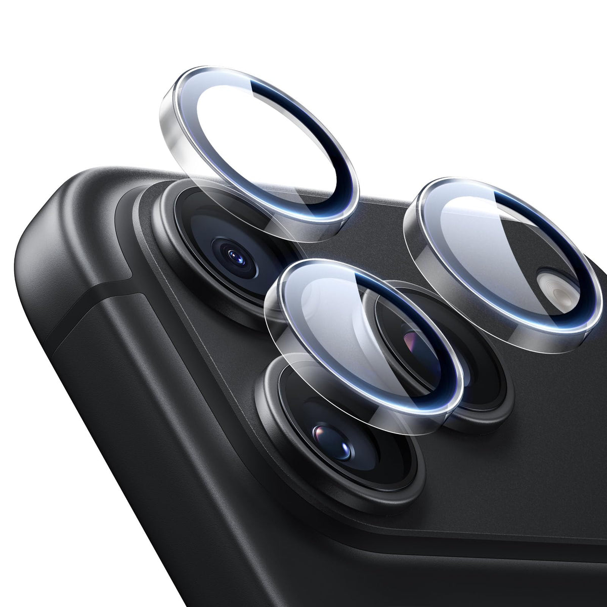 ESR for iPhone 17 Pro Max/17 Pro Camera Lens Protector, 1 Pack, Black