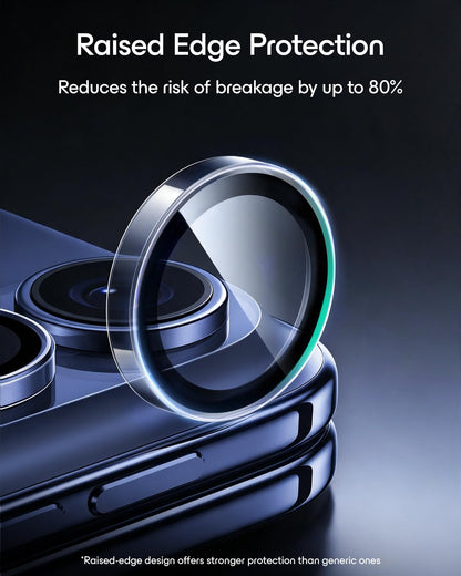 ESR for iPhone 17 Pro Max/17 Pro Camera Lens Protector, 1 Pack, Black