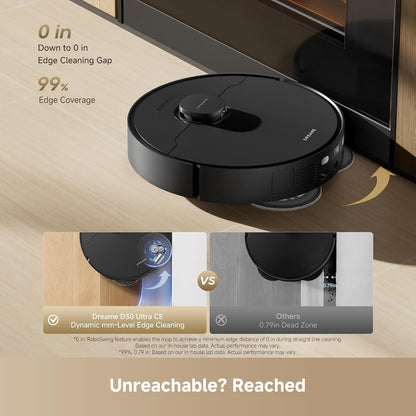 DREAME D30 Ultra CE Robot Vacuum and Mop, 25,000Pa Powerful Suction