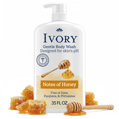 Ivory Body Wash Designed for the Whole Family, Original Scent, 35 fl oz