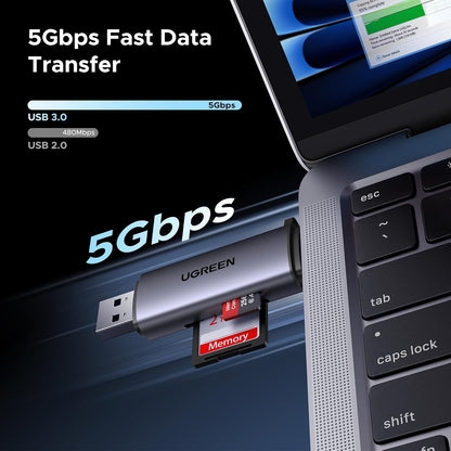 UGREEN SD Card Reader USB C, USB 3.0 Micro SD Card Reader