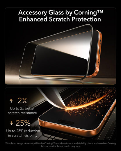 ESR 3 Pack for iPhone 17 Pro Max Screen Protector, Armorite Pro
