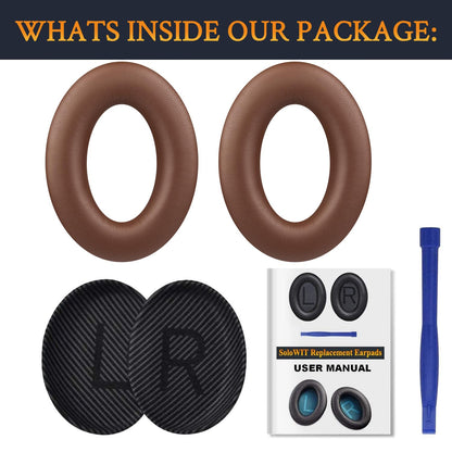 Earpads for Bose QC35 & QC35 ii - Black