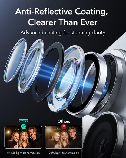 ESR for Samsung Galaxy S26 Ultra Camera Lens Protector, 1 Pack, Black