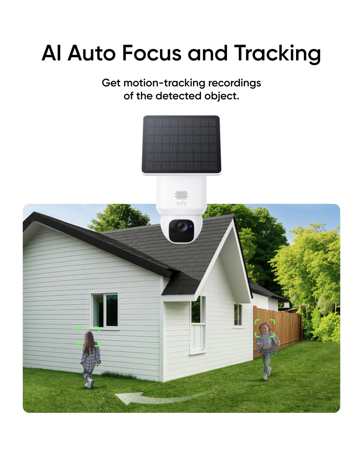 eufy Security SoloCam E30, 2K Solar Security Camera, 360° AI Tracking