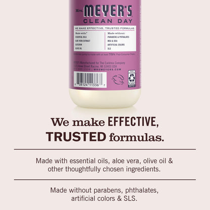 MRS. MEYER'S CLEAN DAY Liquid Hand Soap, Lemon Verbena, 12.5 fl oz, 3 Pack