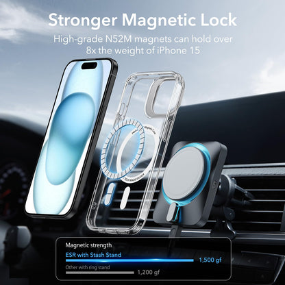 ESR Classic Hybrid for iPhone 18 Pro Max/17 Pro Max Case with Flex Stand