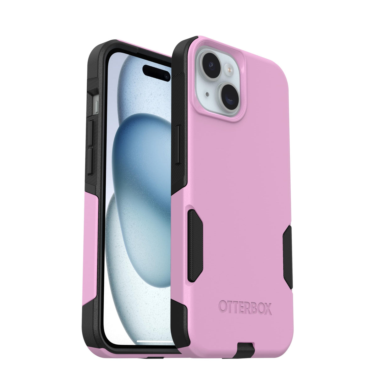 OtterBox iPhone 17e, 16e, 15, 14, & 13 Commuter Series Case - Black, Slim & Tough, Pocket-Friendly, with Port Protection - Thin & Protective iPhone Case, Dual-Layer, Impact Absorbing iPhone Case