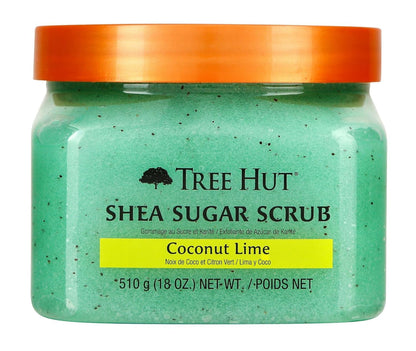 Tree Hut Vanilla Body Scrub, Exfoliating Sugar Scrub, Vegan, 18 Oz