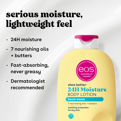 eos Shea Better Body Lotion- Crème de Pistachio, Natural Shea, 16 fl oz