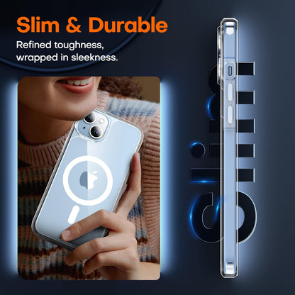 TAURI for iPhone 16 Pro Case, Compatible with MagSafe, Clear