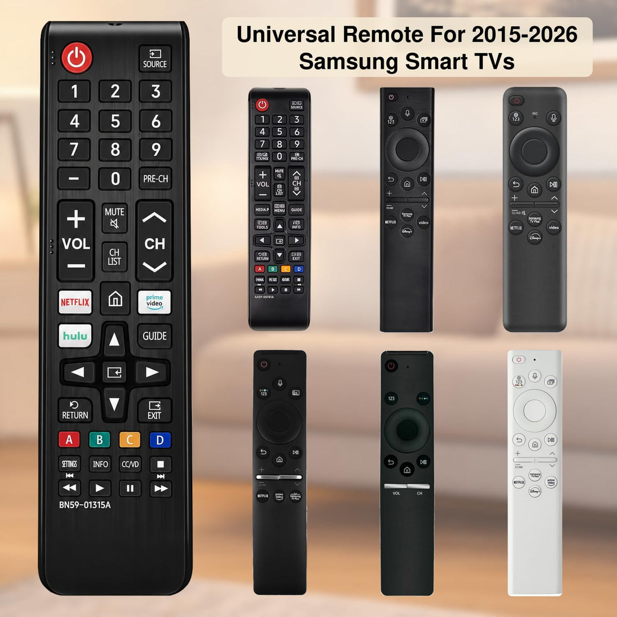 Replacement for LG TV Remote, for All 2019-2025 LG Remote Control for Smart TV with Voice and Pointer Function, for LG Magic Remote. 1-Year Warranty.