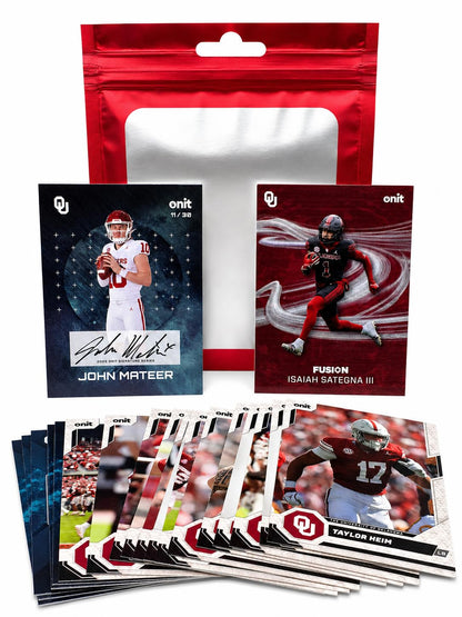 College Football 20 Card Jumbo Pack (1 Autograph + 1 Insert) (Michigan Wolverines)