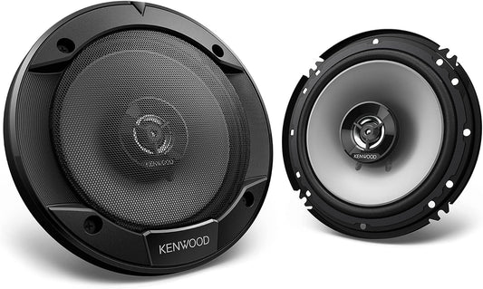 Kenwood KFC-1666S Car Stereo Speaker 6-1/2" 2-Way Speakers with Powerful Sound and Easy Installation - Elevate Your Car Audio
