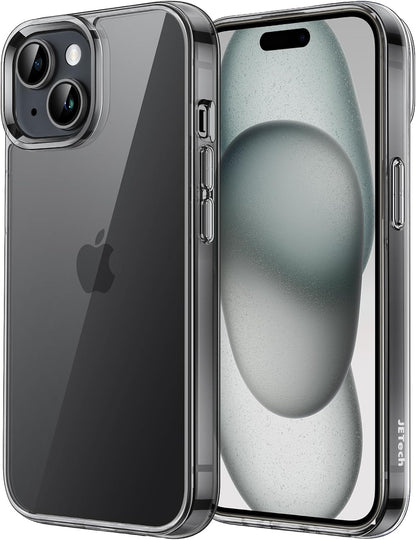 JETech Case for iPhone 15, Anti-Yellowing, Green
