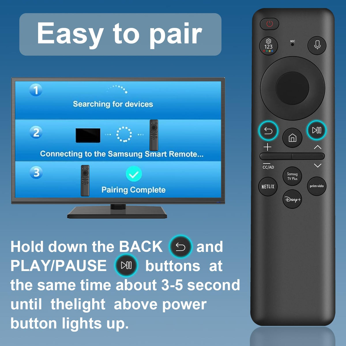 (2-Pack) for LG Smart TV Remote Control Replacement, for All LG Smart TVs