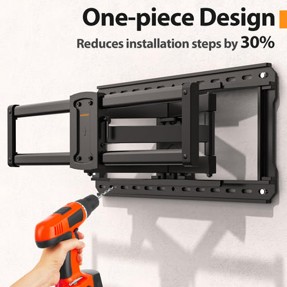 55 65 75 85 inch Tilting TV Wall Mount for 32-90 '' TVs, Low Profile TV Mount Bracket, Safe Lock & Quick Release,Max VESA 600x400mm, 24 inch Studs,132 lbs, Fit Most 55+ 75+ 85+ 86 TVs