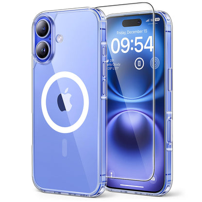 TAURI for iPhone 16 Pro Case, Compatible with MagSafe, Clear