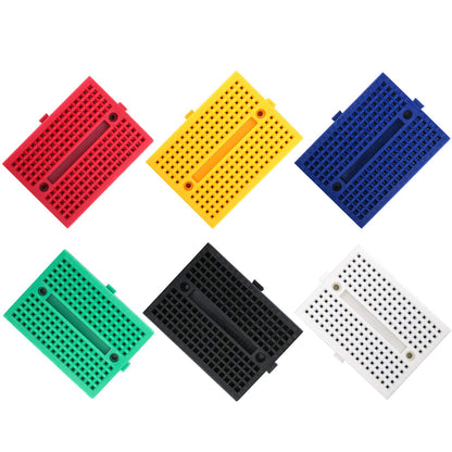 ELEGOO 400 Point Solderless Breadboard Kit, Small Prototyping Boards 6PCS