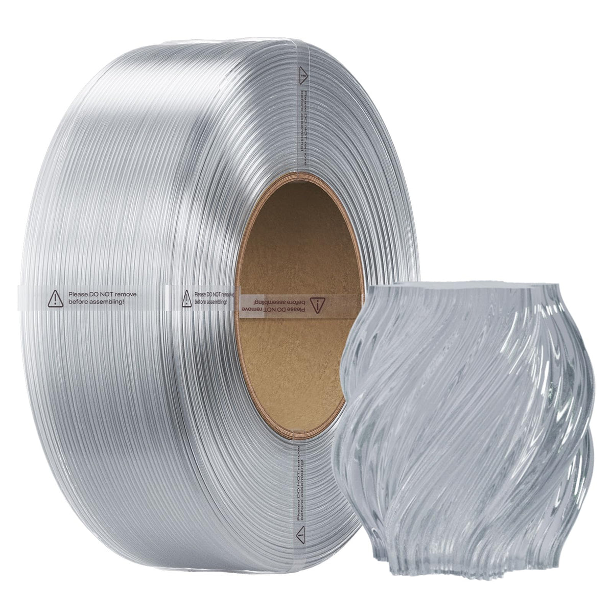Creality PETG Filament Refill 1.75mm, 2kg, Black 2-Pack