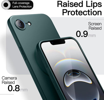 JETech Magnetic Slim Case for iPhone 18 Pro, Dark Cherry