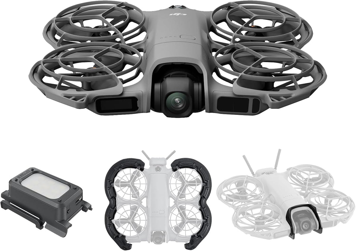 DJI Neo2(Drone Only)with Light Landing Gear, Propeller Guard, Gimbal Bumper