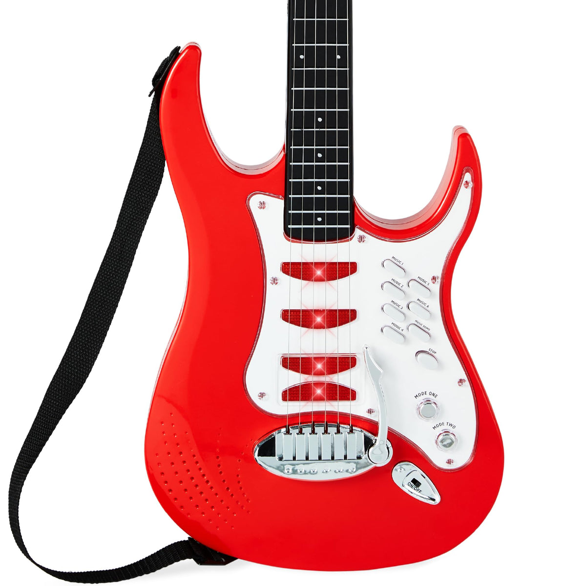 Best Choice Products Kids Guitar Set with Microphone & Amp, Pink