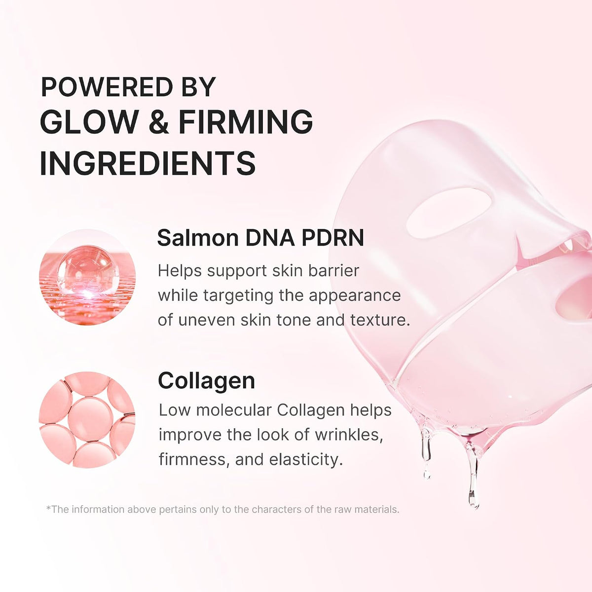 medicube Jelly Gel Mask with Salmon DNA PDRN Pink Collagen, Plump & Hydrate