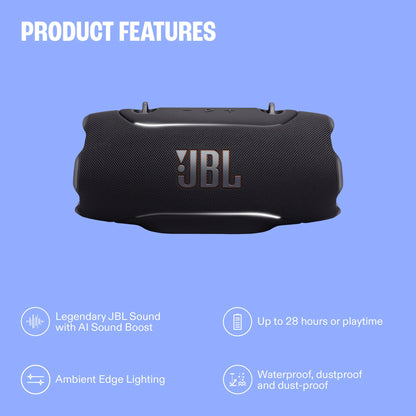 JBL Xtreme 5 - Portable Waterproof Speaker - Black