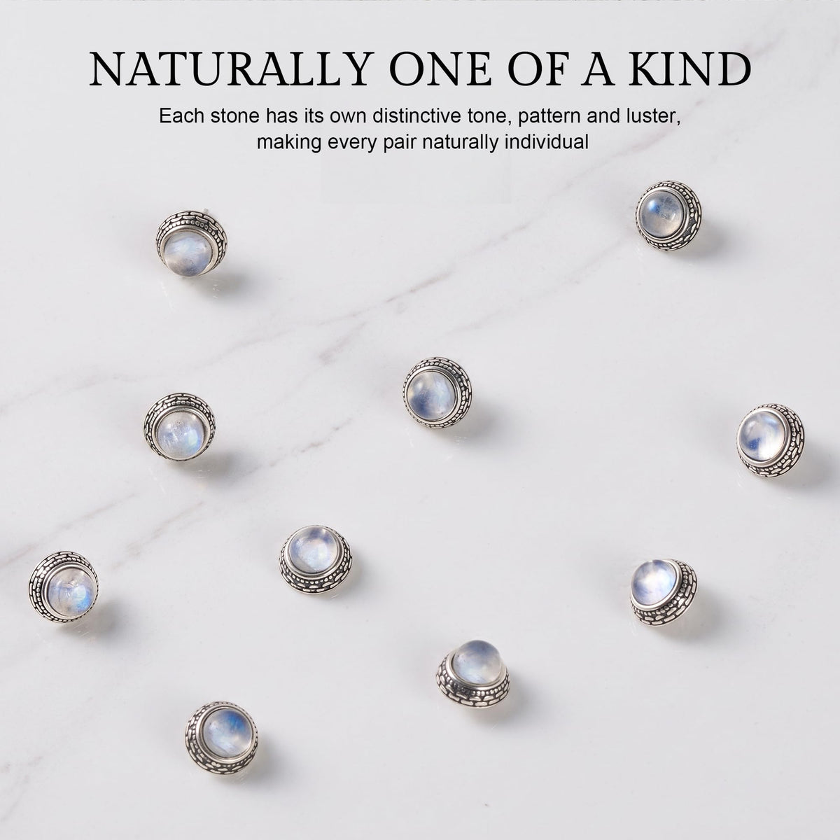 925 Sterling Silver Stud Earrings Dainty Statement Unique Crystals