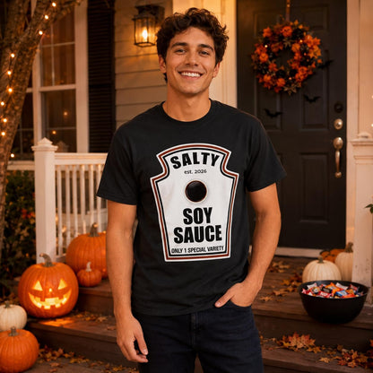 Halloween Family Shirt Matching Condiments Costume Tshirt Tomato Ketchup Yellow Mustard Hot Spicy Sauce Halloween Group Shirt
