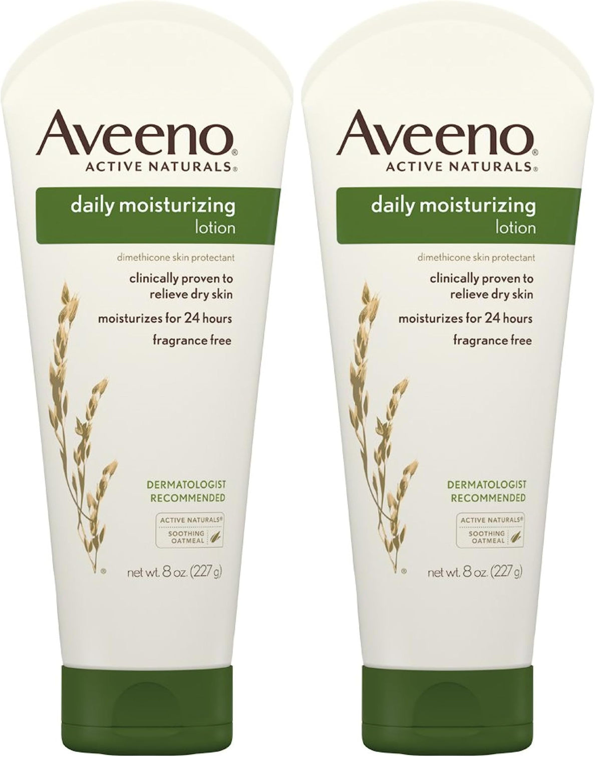 Aveeno Daily Moisturizing Body Lotion, Fragrance-Free, 18 fl. oz