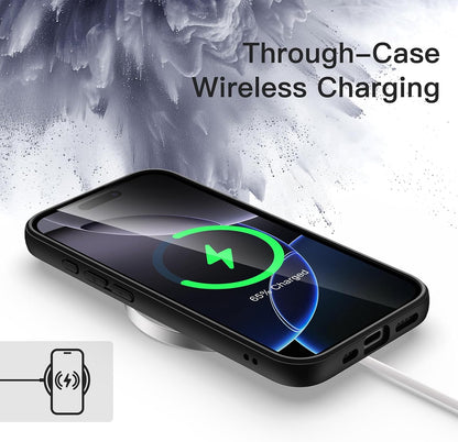 JETech Case for iPhone 16, Anti-Yellowing, Clear