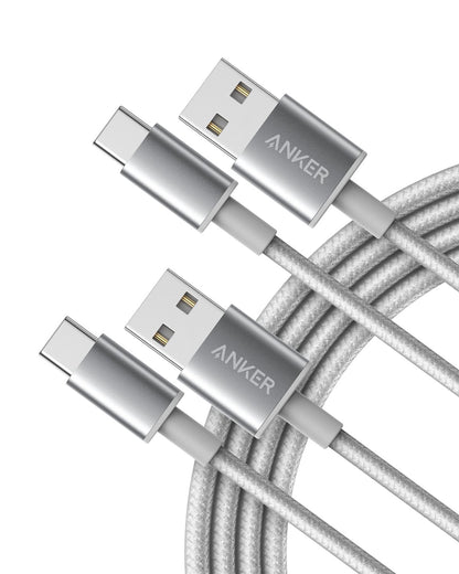 Anker USB A to USB C Cable, USB to USB C Cable(2Pack,3ft,Black)