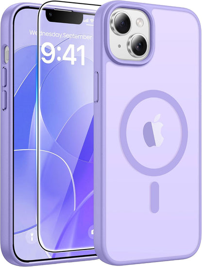 FNTCASE for iPhone 16 Plus Case, Fit for Magsafe, White
