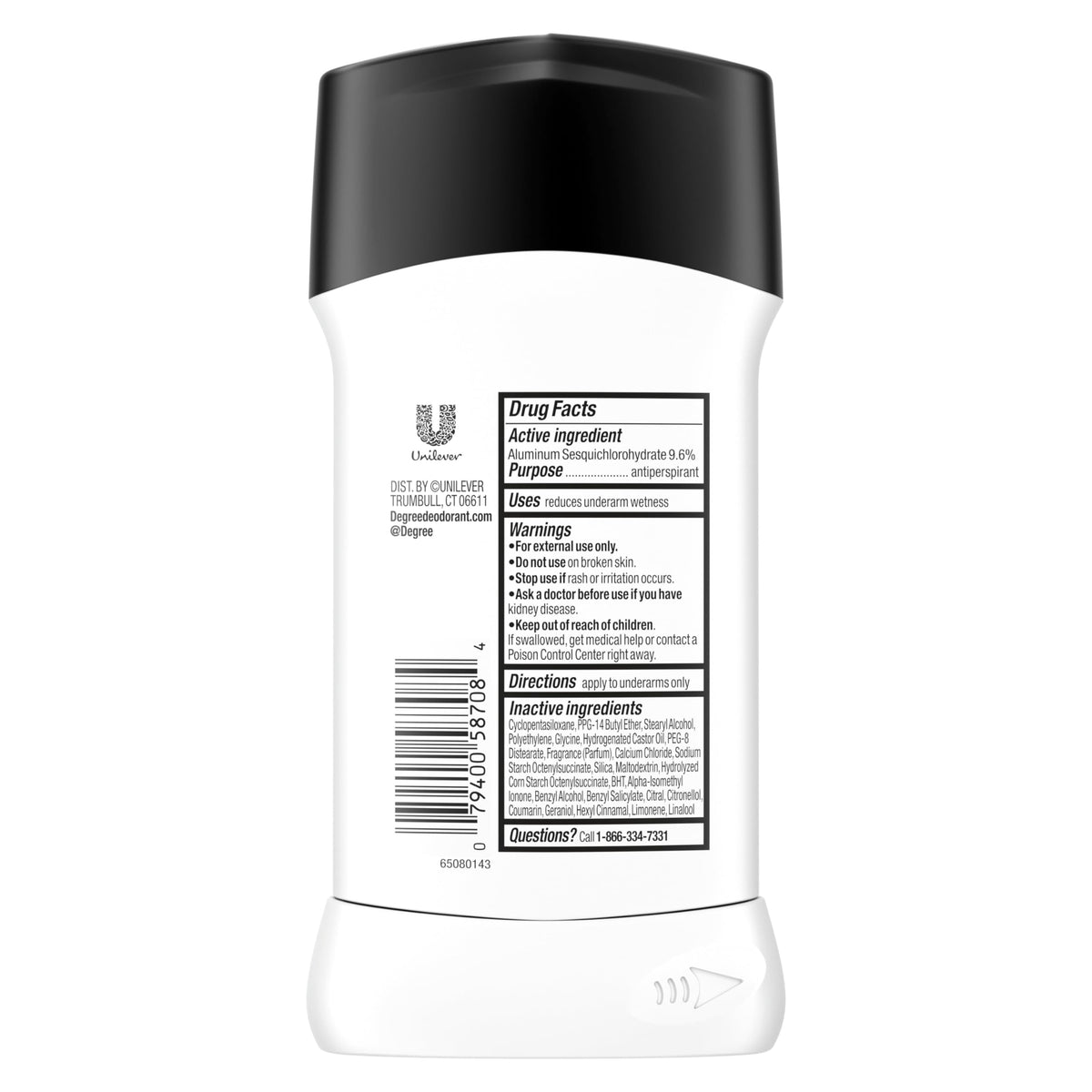 Degree Men UltraClear Antiperspirant Deodorant, 2 Count, 2.7 oz