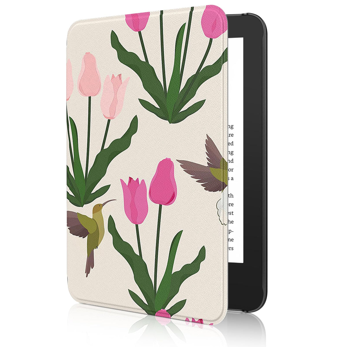 MoKo Case for 6" Amazon Kindle Basic 11th Gen 2024/2022,Blue-green