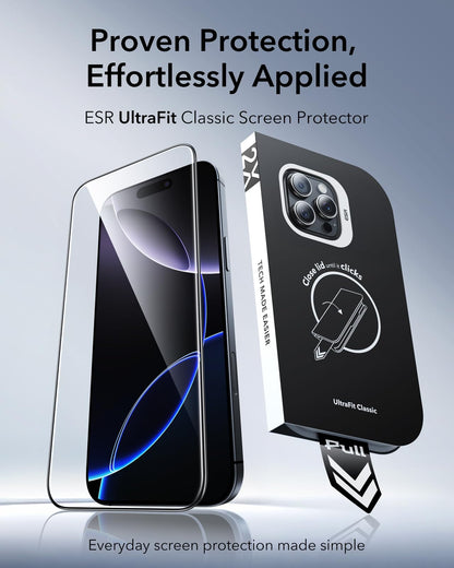 ESR 3 Pack for iPhone 17 Pro Max Screen Protector, Classic Clear