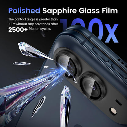 Tensea for iPhone 15 Pro Max/iPhone 15 Pro Camera Lens Protector